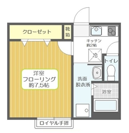 TMT弐番館の物件間取画像